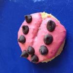Australian Ladybug Biscuits with Raspberry Cream Dessert