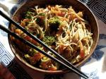 Australian Spicy Broccoli and Soba Noodle Stirfry Appetizer