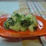 Australian Fresh Mint and Cilantro Melon Salad Recipe Dessert