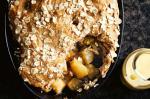 American Apple Almond and Cinnamon Crisp Recipe Dessert