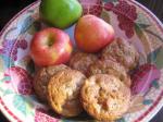 American Sour Cream Bran Muffins With Apples Dessert