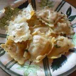 Australian Velocissimi Ravioli of Aragosta Al Burro Salvia E Vodka Appetizer