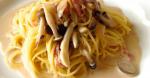 American Easy Creamy Pasta with Mushrooms and Soy Milk 3 Dinner