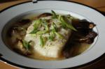 Australian Roasted Cod With Shiitake Mushrooms in Miso Broth Dinner