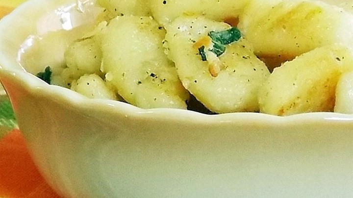 Australian Gnocchi with Sagebutter Sauce Recipe Appetizer