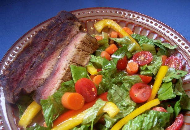 Australian Lowcal Asian Steak Salad Dinner