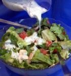 American Spring Salad With Chive Blossom Dressing Dinner