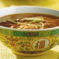 Chinese Sichuan Beef Noodle Soup Soup