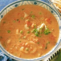 Canadian Spicy Tomato And Pea Soup Soup