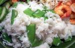 Australian Steamed Ginger Rice with Snow Peas 1 Dinner