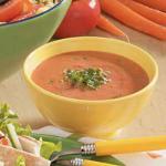 Australian Sixingredient Basil Tomato Soup Appetizer