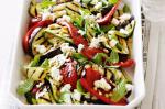 Australian Eggplant Zucchini And Goats Cheese Salad Recipe Appetizer