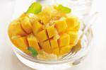 Australian Mango With Ginger And Sugar Recipe Appetizer