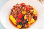 Australian Slowcooked Beef With Red Wine And Mushrooms Recipe Appetizer