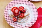 Australian Buttermilk Pikelets With Strawberries Recipe Dessert
