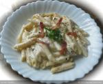 Italian Minute Penne Carbonara for Two Dinner