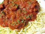 Italian Ospidillo Cafe Spaghetti Sauce Appetizer