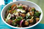Australian Tuscan Potato Basil and Caramelised Onion Salad Recipe Appetizer