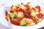 Australian Warm Bacon Avocado And Crouton Salad Recipe Appetizer