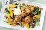 Australian Cuminspiced Chicken Skewers With Orange And Lentil Salad Recipe Appetizer
