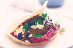 Australian Lamb Mushroom And Feta Pocket Burgers Recipe Appetizer