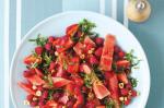 Australian Watermelon Raspberry and Mint Salad Recipe Dessert