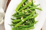 Australian Asparagus Bean And Pine Nut Salad Recipe Dinner