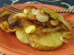 American Fried Potatoes and Squash Appetizer