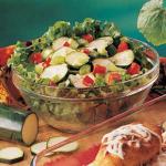American Sweetsour Zucchini Salad Appetizer
