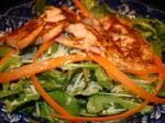 British Salmon and Arugula Salad With Dijon Vinaigrette Appetizer
