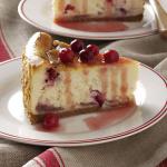 Australian Winning Cranberry Cheesecake Dessert