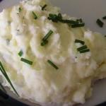 American Sour Cream and Chive Mashed Potatoes Recipe Appetizer