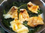 American Steamed Fish On Kale En Dinner