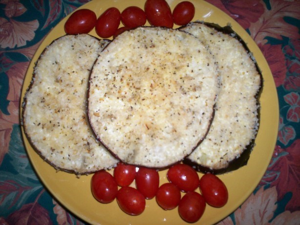 Australian Oven Baked Panko Breaded Eggplant Appetizer