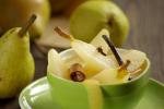 Australian Pears in Spiced White Wine Appetizer