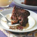 American Steamed Cranberrymolasses Pudding Dessert