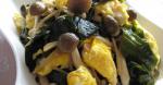 Australian Stirfried Mushroom Seaweed and Egg 1 Dinner