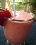 American Strawberry Colada Smoothie Appetizer