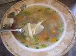 Australian Chicken Noodle Soup With Fresh Herbs Appetizer