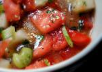Australian Zaatar Marinated Tomato Salad Appetizer