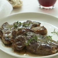 Italian Lamb Steaks With Anchovies and Thyme Appetizer