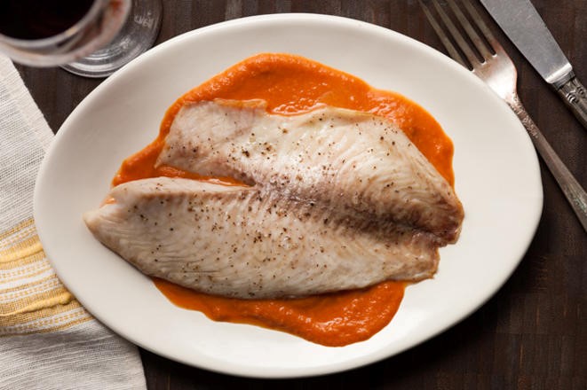 Spanish Broiled Tilapia with Brava Sauce Recipe Appetizer