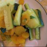 Australian Simple Zucchini Carrot Vegetables Appetizer