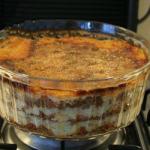 American Mothers Moussaka Appetizer
