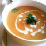 American Root Soup with Red Lentils Appetizer