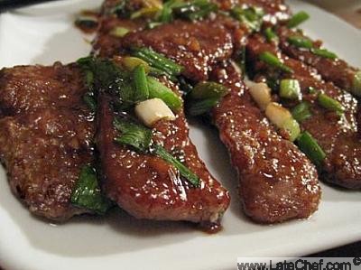 Mongolian Beef recipe