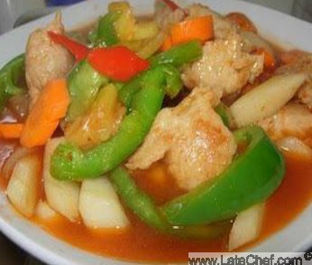 Chinese Pickled Sweet and Sour Vegetables Appetizer