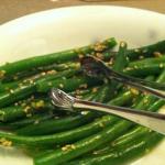 British Garlic-sesame String Beans Dinner