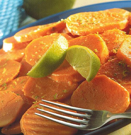 Caribbean Candied Sweet Potatoes Appetizer