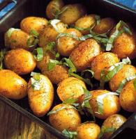 Mexican Chili Roast Potatoes Appetizer